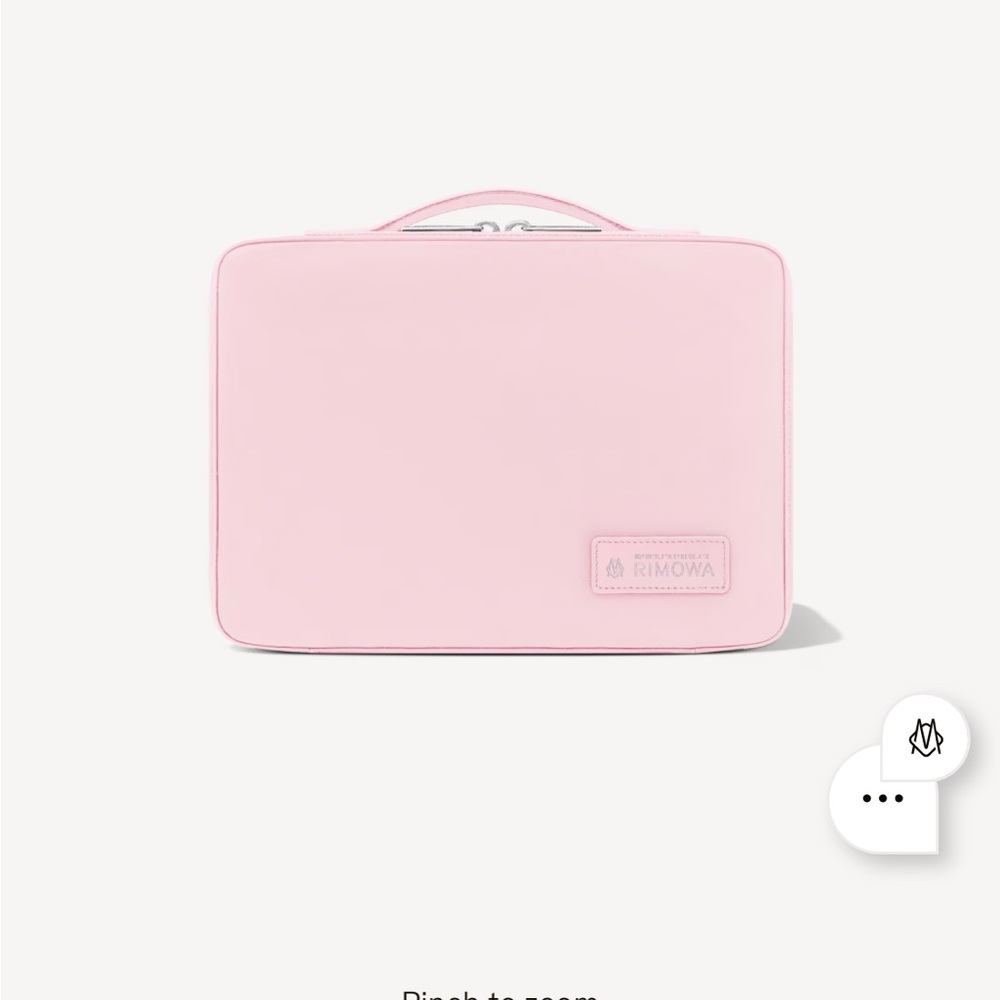 Rimowa Travel Toiletry Pouch Trifold in Ballerina Pink